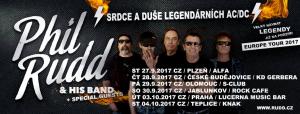 PHIL RUDD (bubeník AC/DC) TOUR
