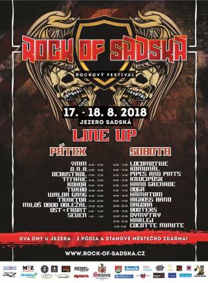 ROCK OF SADSKÁ - 17.-18.8.2018