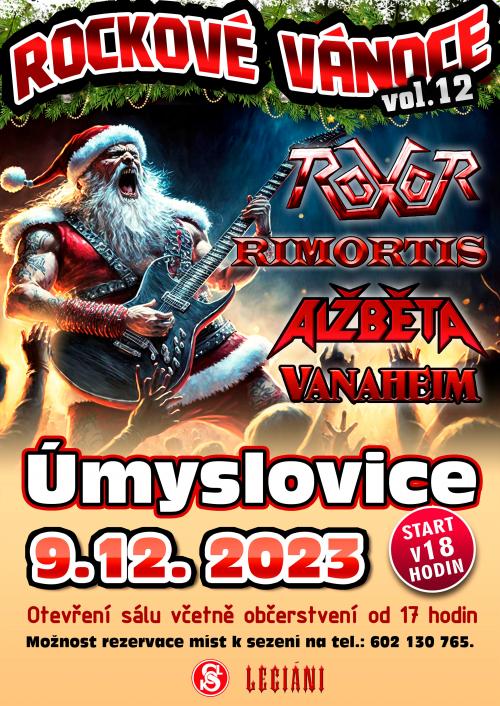 ROCKOVÉ VÁNOCE vol.12 - 9.12.2023