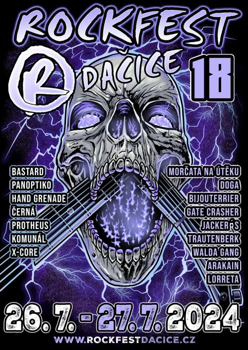 ROCKFEST DAČICE - 26. a 27.7.2024