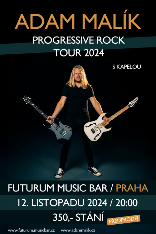 ADAM MALÍK TOUR - 12.11.2024