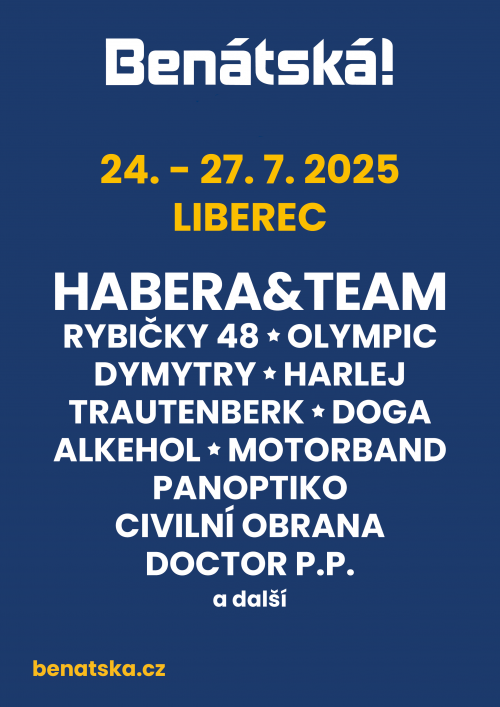 BENÁTSKÁ 24.-27.7.2025