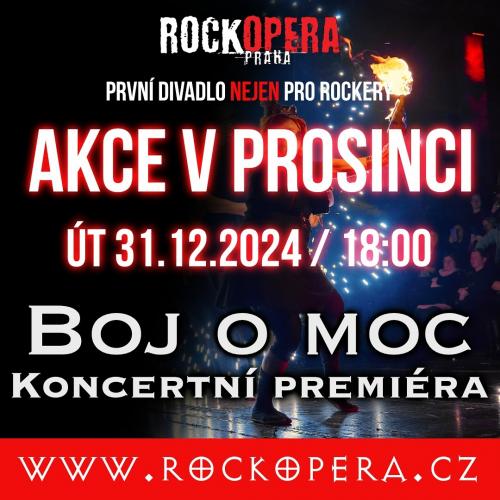 ROCKOPERA PRAHA - koncertní premiera 