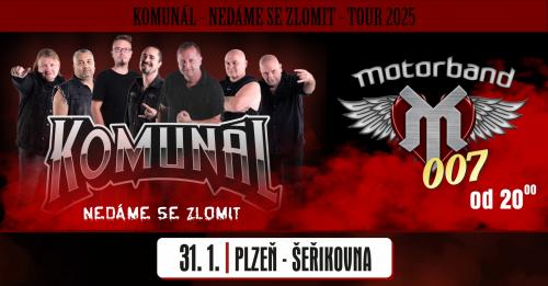KOMUNÁL & MOTORBAND TOUR - 31.1.2025