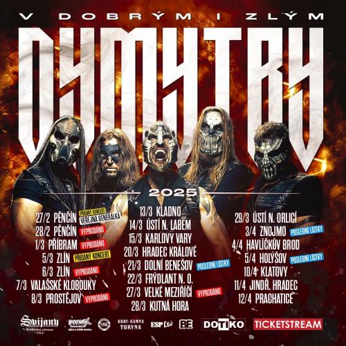 DYMYTRY TOUR - od 27.2. do 12.4.2025
