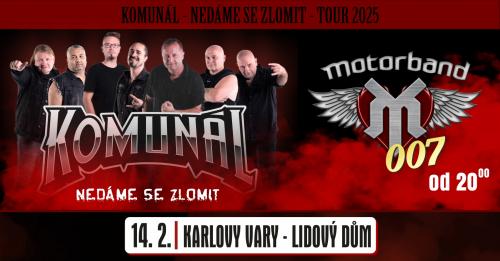 TOUR KOMUNÁL & MOTORBAND - 14.2.2025 