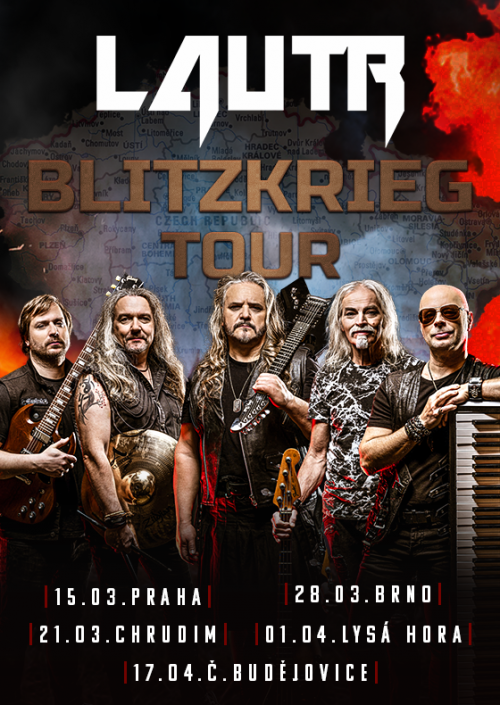 LAUTR - BLITZKRIEG TOUR - 15.3. - 17.4.2025