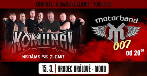 TOUR KOMUNÁL & MOTORBAND - 15.3.2025