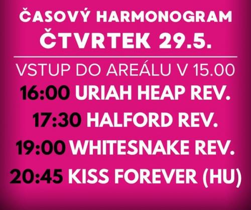 BOLKA FEST-čtvrtek 29.5.2025 - ROCK REVIVAL