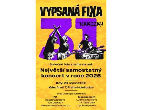 VYPSANÁ FIXA - 20.8.2025