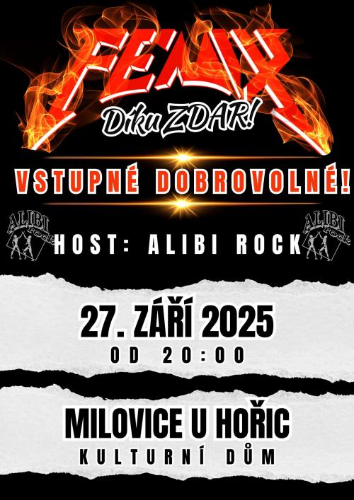 FÉNIX + ALIBI ROCK - 27.9.2025