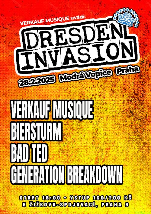 VERKAUF MUSIQUE - DRESDEN INVASION - 28.2.2026