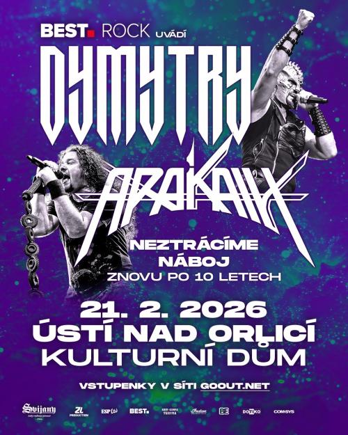 DYMYTRY & ARAKAIN TOUR - 21.2.2026