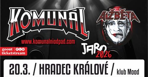 KOMUNÁL + ALŽBĚTA TOUR - 20.3.2026