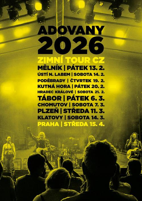 ADOVANY TOUR - od 13.2. do 15.4.2026