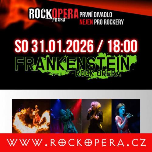 ROCKOPERA PRAHA - FRANKENSTEIN - 31.1.2026