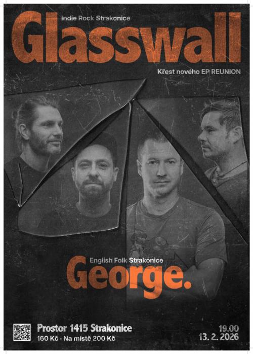 GLASSWALL 13.2.2026 - křest EP