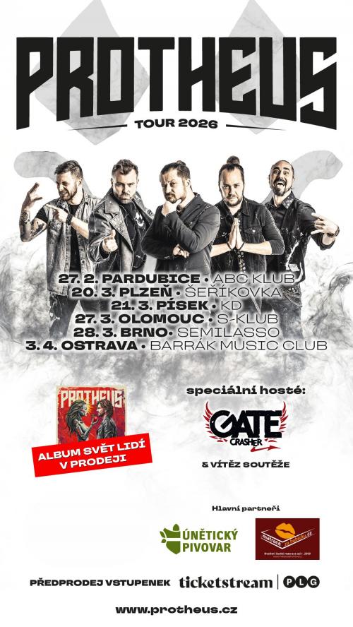 PROTHEUS - TOUR - od 27.2. do 3.4.2026