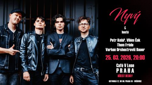 NYVÝ - KŘEST DESKY - 25.3.2026