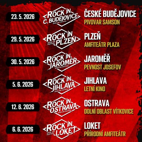 ROCK IN - od 23.5 - do 6.6.2026