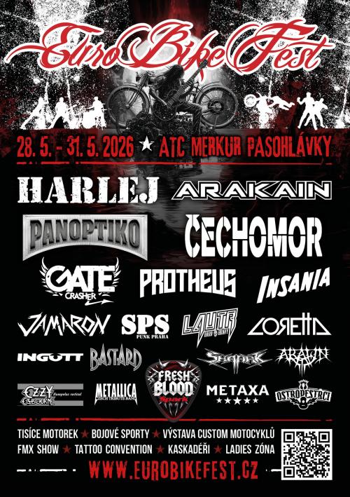 EURO BIKE FEST - 28. - 31.5.2026