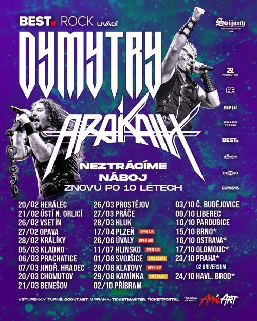 TOUR DYMYTRY & ARAKAIN do 24.10.2026