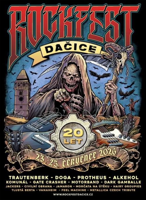 ROCK FEST DAČICE - 23. - 25.7.2026