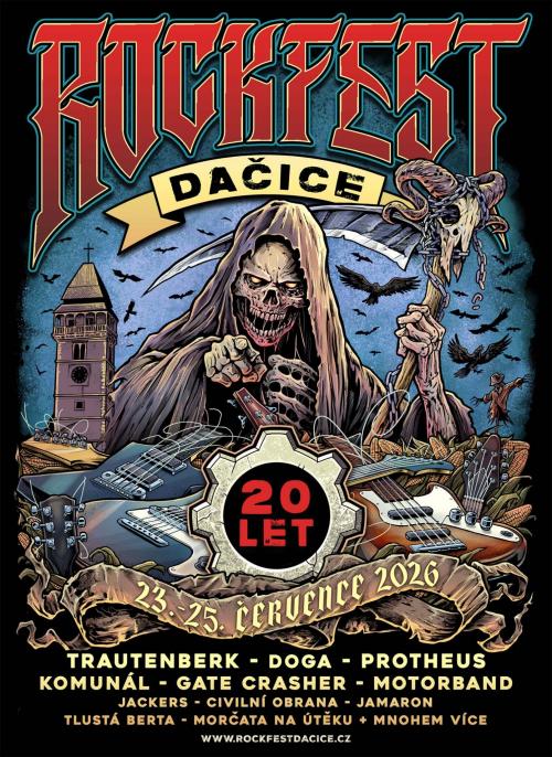 ROCK FEST DAČICE  23. - 25.7.2026