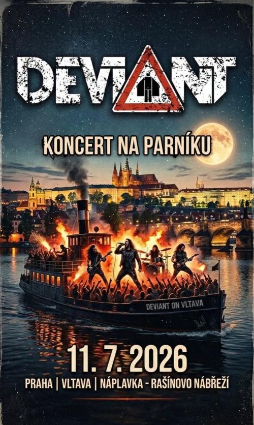 DEVIANT - 11.7.2026 - křest alba