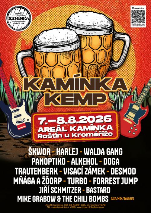 KAMÍNKA KEMP - 7. a 8.8.2026