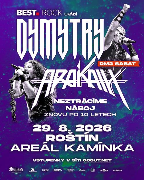 TOUR DYMYTRY+ARAKAIN - 29.8.2026