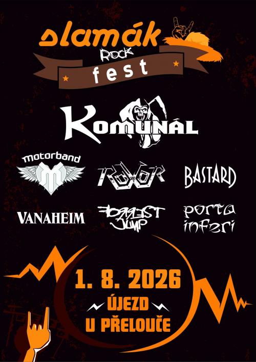 SLAMÁK ROCK FEST - 1.8.2026