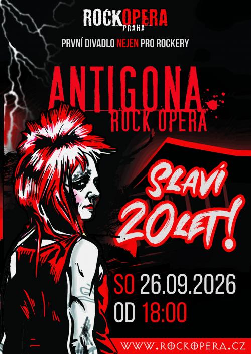 ROCKOPERA PRAHA - ANTIGONA - 26.9.2026