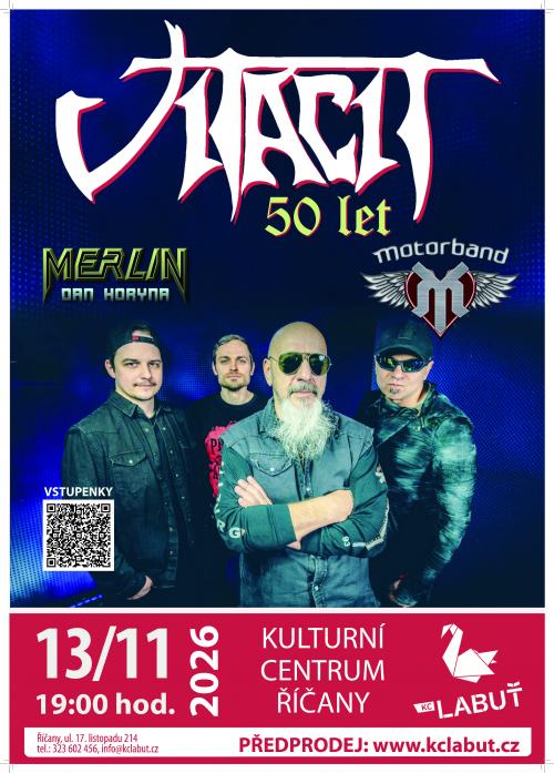 VITACIT 50 LET & MOTORBAND & MERLYN - 13.11.2026