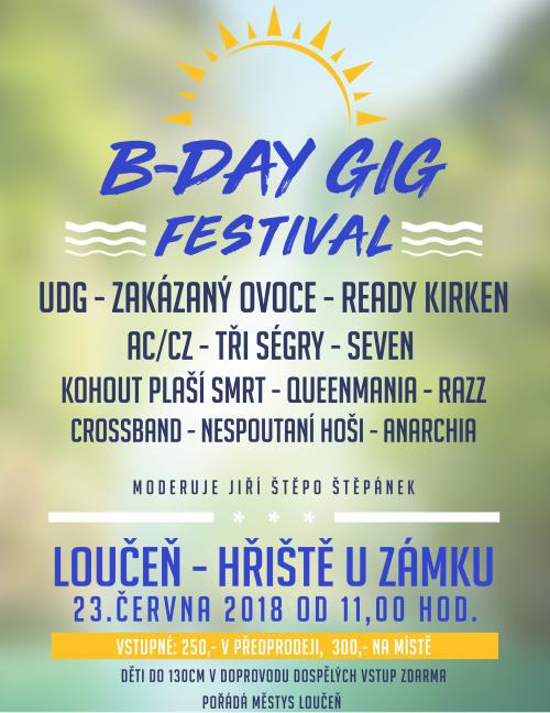 B-DAY GIG FEST