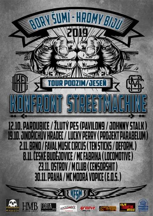 STREETMACHINE TOUR - od 12.10. 