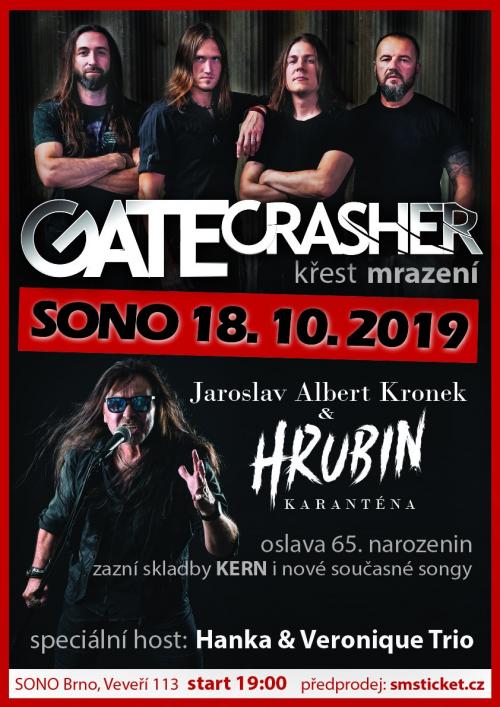 GATE CRASHER-křest CD-18.10.
