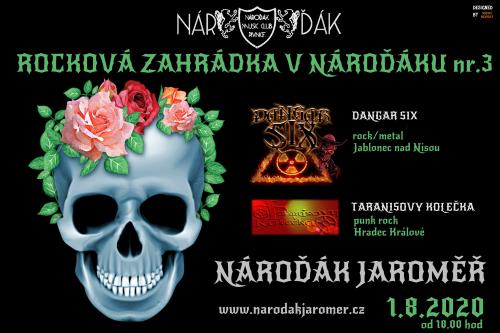 ROCKOVÁ ZAHRÁDKA NR.3 - 1.8.2020