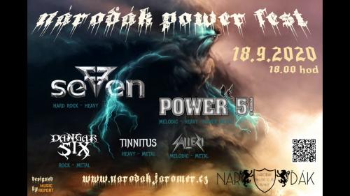 NÁROĎÁK POWER FEST - 18.9.2020