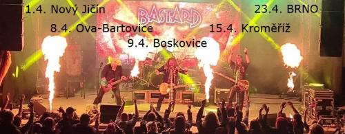 BASTARD - koncerty duben 2022