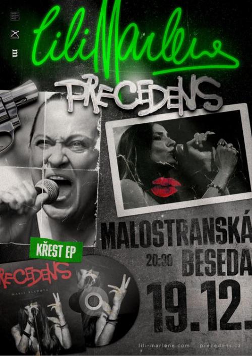 PRECEDENS křest EP + LILI MARLENE - 19.12.2022