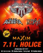 MOTORBAND + ALŽBĚTA + TEPLÁ BUCHTA - 7.11.2025