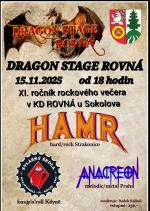 DRAGON STAGE ROVNÁ - 15.11.2025 - HAMR, ANACREON, ZVLÁŠTNÝ ŠKOLA