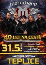 MOTORBAND TOUR 40 LET NA CESTĚ - 31.5.2026