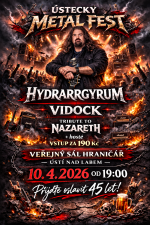 ÚSTECKÝ METALFEST - 10.4.2026